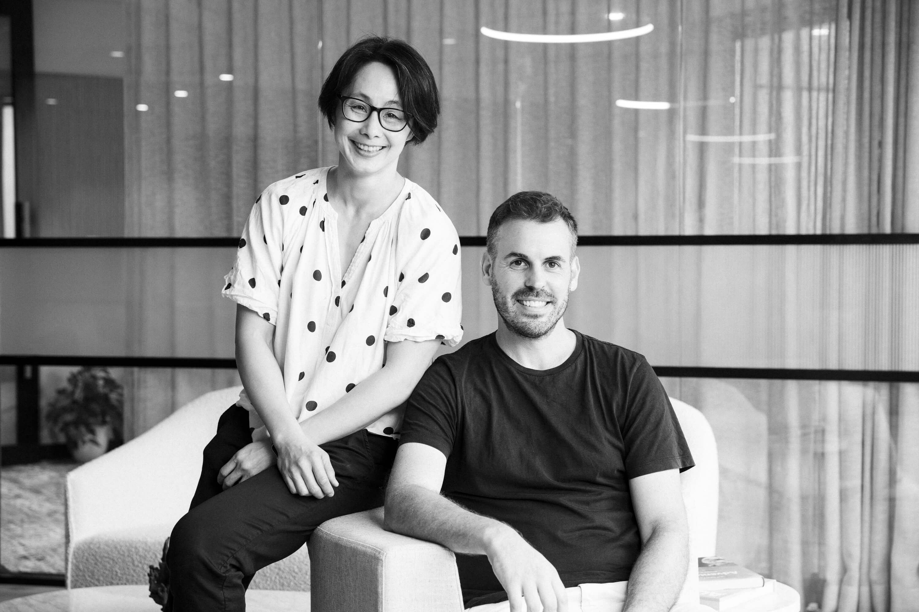 Sze Ding and Joel Deakin, co-founders of Level26